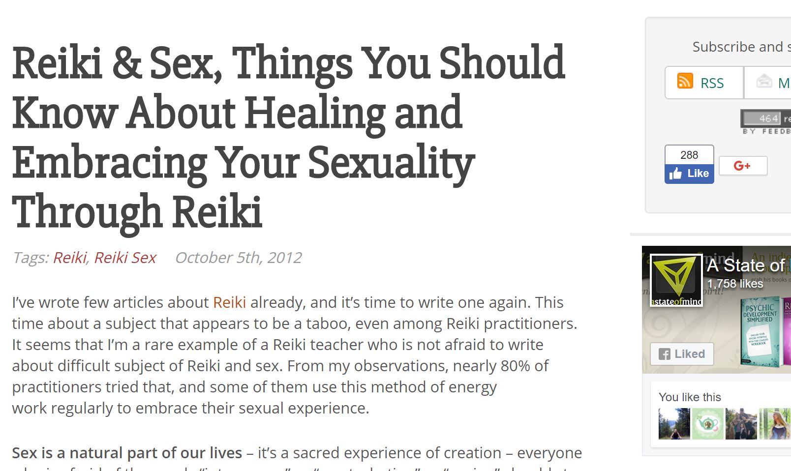 Reiki And Sex Things You Should Know About Healing And Embracing Your